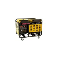 Генератор KAMA KDK12RE, дизельний, 230V, 50Hz, 12kVA/10kW, 34л, 3л/год, стартер, водяне охол. (KDK12RE)