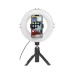 Набір блогера Hama Smartphone Tripod Smart-80 V2, 9.5cм, Bluetooth, LED ring (00004657)
