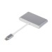 Концентратор Atcom Type-C 3.1 to 3xUSB 3.0 + Type-C 10 cm (12808)
