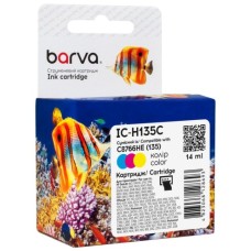 Картридж Barva HP 135 (C8766HE) 330c, Color (IC-H135C)