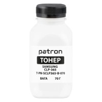 Тонер SAMSUNG CLP-365 BLACK 70г Patron (PN-SCLP365-B-070)