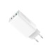 Зарядний пристрій ColorWay GaN Mini 65W PD Port PPS USB (USB-2C1A) white (CW-CHS058PD-WT)