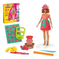 Набір для творчості Hasbro Play-Doh Barbie Квітковий візерунок та бахрома (G1360)