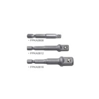 Адаптер для інструменту Toptul під шуруповерт 1/4" 3шт. 1/4", 3/8", 1/2" (GAAR0301)