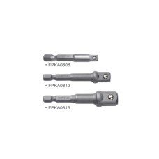 Адаптер для інструменту Toptul під шуруповерт 1/4" 3шт. 1/4", 3/8", 1/2" (GAAR0301)