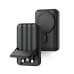 Батарея універсальна XO 10000mAh, 15W, MagSafe, Stand, black (XO-PR288-BK)