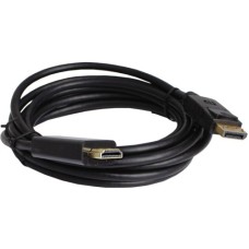 Кабель мультимедійний DisplayPort M to HDMI M 3.0m 4K60Hz black Patron (PN-DP-HDMI-30)