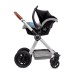 Коляска Kinderkraft 3 в 1 Veo Gray (KKWVEOGRY30000) (5902533910656)