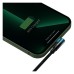 Дата кабель USB 2.0 AM to Lightning 1.0m 2.4A 90° corner black/blue Baseus (CAVP000021)