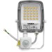 Прожектор Videx F5 20W 3000-5000-6500K з датчиком руху 230V White (VL-F5-020CW-S)