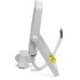 Прожектор Videx F5 20W 3000-5000-6500K з датчиком руху 230V White (VL-F5-020CW-S)