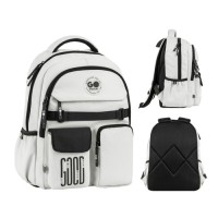 Рюкзак шкільний GoPack Education 183 світло-сірий (GO26-183M-2)