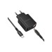 Зарядний пристрій BOROFONE BA98A Ilustre 2xUSB-C + 1xUSB-A PD30W digital display + cable USB-C to USB-C Black (6941991120534)