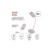 Настільна лампа EMOS STELLA PINK (Z7602P)