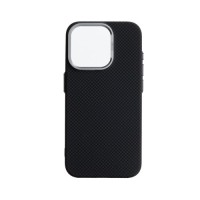 Чохол до мобільного телефона Armorstandart LikeCarbon2 MagCase Apple iPhone 16 Pro Kevlar Black (ARM88381)