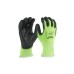 Захисні рукавиці Milwaukee Hi-Vis Cut розмір M/8, 12 пар (4932492914)