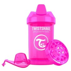 Поїльник-непроливайка Twistshake 300мл 8+мес, розовый (78058)