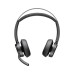 Навушники Poly Voyager Focus 2 MS Stereo USB-C + USB-C/A Adapter + Charging Stand Black (9T9J6AA)