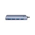 Концентратор Baseus USB 3.0 to 4xUSB 3.0 + USB-C gray (B0005280B811-01)