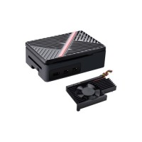 Корпус до промислового ПК 52Pi for Raspberry Pi 5 Radiator with fan (ZP-0167)