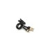 Дата кабель USB 2.0 AM to Lightning 1.0m 3.0A black gold PZX (V-165)