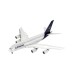 Збірна модель Revell Літак Airbus A380-800 "Lufthansa" нова ліврея, рівень 5, 1:144 (RVL-03872)