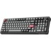 Клавіатура GamePro Asgard Drakkar Keychron Super Red Switch Wireless/Bluetooth/USB UA Black (MK305BK)