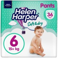 Підгузок Helen Harper Soft&Dry XL Розмір 6 (+15 кг) 36 шт (5411416061229) (271444)