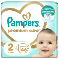 Підгузки Pampers Premium Care Розмір 2 (4-8 кг) 46 шт (8001841104799)