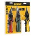 Ножиці по металу DeWALT ERGO Aviation, 3 шт, L250 мм. (DWHT14676-0)