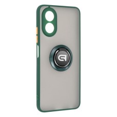 Чохол до мобільного телефона Armorstandart Frosted Matte Ring OPPO A18 4G / A38 4G Dark Green (ARM72700)