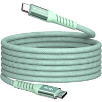 Дата кабель USB-C to USB-C 1.2m Magnetic 100W green Verbatim (31855)