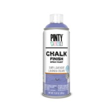 Фарба-аерозоль Pintyplus на водній основі Chalk-finish, Лавандова темна, 400 мл (8429576282405)