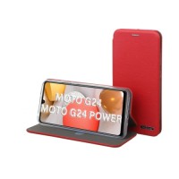 Чохол до мобільного телефона BeCover Exclusive Motorola Moto G24/G24 Power Burgundy Red (710727)