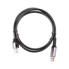 Дата кабель USB AM to RJ45 Ethernet 1.0m CAT6 UTP PowerPlant (CA914975)