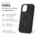 Чохол до мобільного телефона BeCover FIBRA Silicone OmniMag Apple iPhone 17 Black (716195)