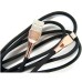 Дата кабель USB 2.0 AM to Lightning 1.0m black Dengos (NTK-L-SET-BLACK)