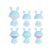Нічник Kite Світильник LED з акумулятором Cute Bunny, блакитний (K25-316-1-3)