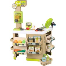 Ігровий набір Smoby Інтерактивний супермаркет Фреш з кошиком та сканером зі світловими та звуковими ефектами (350233)