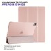 Чохол до планшета BeCover Tri Fold Hard Apple iPad Air 13" M4 2026 Pink (715335)