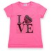 Набір дитячого одягу Breeze з написом "LOVE" із паєток (8307-134G-pink)