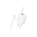 Зарядний пристрій BOROFONE BN29 Fuente 1xUSB-C PD30W + 1xUSB QC3.0 + cable USB-C to Lightning White (6941991120336)