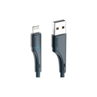 Дата кабель USB 2.0 AM to Lightning 3.0m 2.4A black Essager (EXCL-LSC01)
