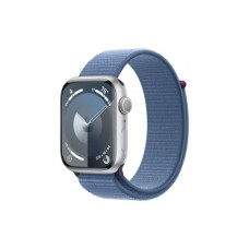 Смарт-годинник Apple Watch Series 9 GPS 45mm Silver Aluminium Case with Winter Blue Sport Loop (MR9F3QP/A)