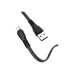 Дата кабель USB 2.0 AM to Micro 5P 1.0m 2.4A TPE X40 black HOCO (6931474711670)