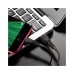 Дата кабель USB 2.0 AM to Micro 5P 1.0m 2.4A TPE X40 black HOCO (6931474711670)