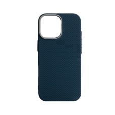 Чохол до мобільного телефона Armorstandart LikeCarbon2 MagCase Apple iPhone 17 Kevlar Dark Blue (ARM88613)