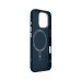 Чохол до мобільного телефона Armorstandart LikeCarbon2 MagCase Apple iPhone 17 Kevlar Dark Blue (ARM88613)