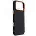 Чохол до мобільного телефона Armorstandart LikeCarbon2 SE MagCase Apple iPhone 17 Pro Max Kevlar Black Orange (ARM89165)