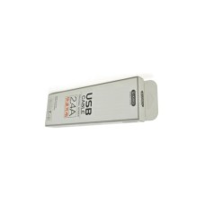 Дата кабель USB 2.0 AM to Micro 5P 2.0m KSC-332 YOUCHUANG 2.4A White iKAKU (KSC-332-M)